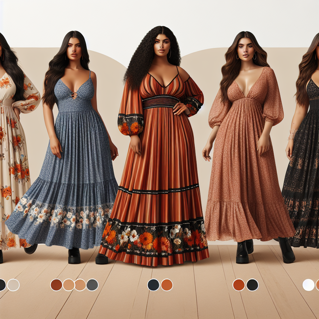 Sukienki maxi plus size – elegancja i komfort dla każdej sylwetki