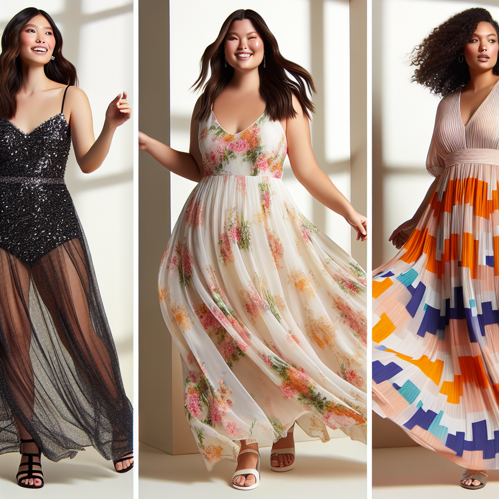 Sukienki maxi plus size – elegancja i komfort w każdym rozmiarze